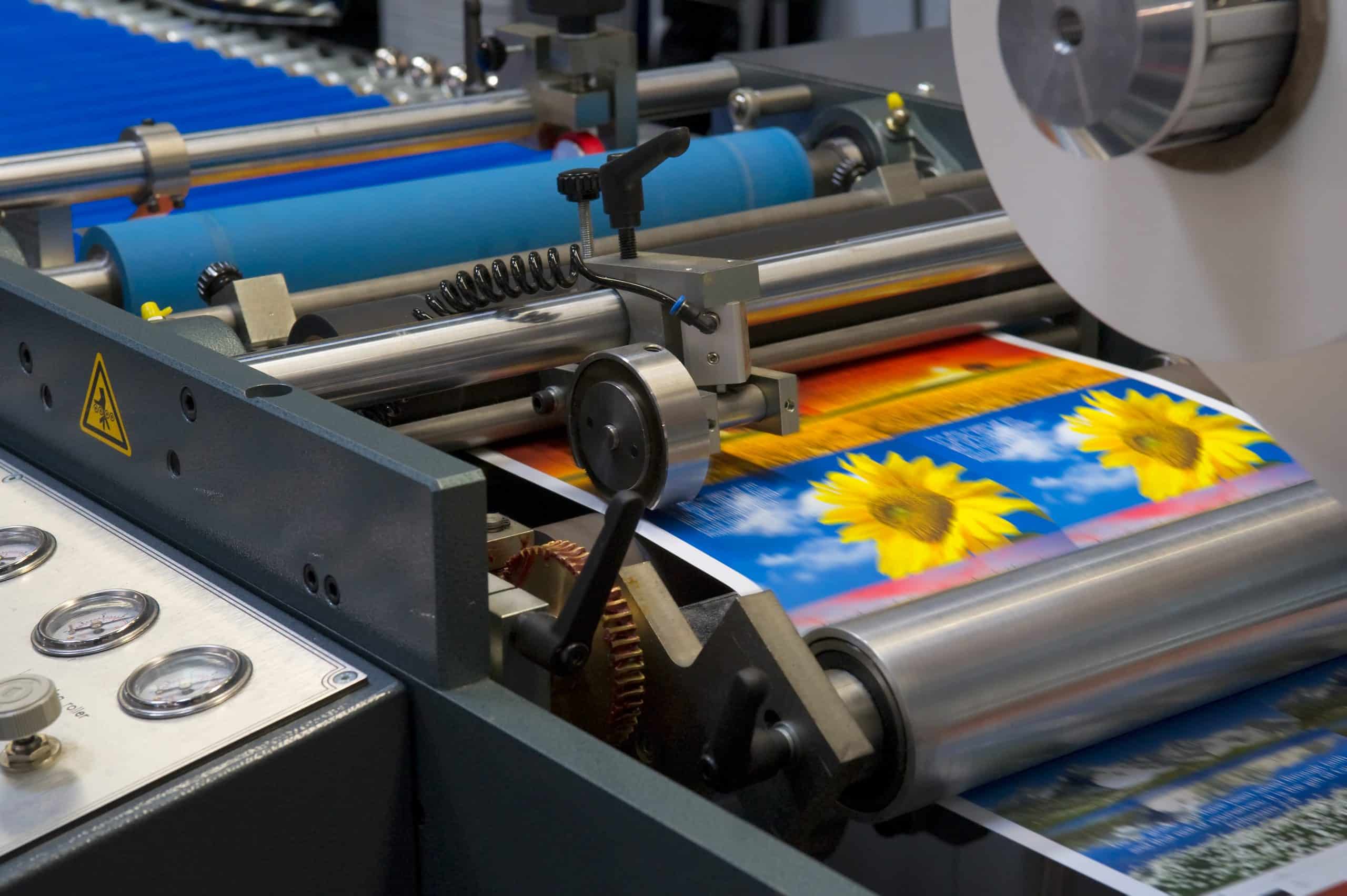 Rollenoffset Printing machine